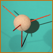 Toothpick Molecule